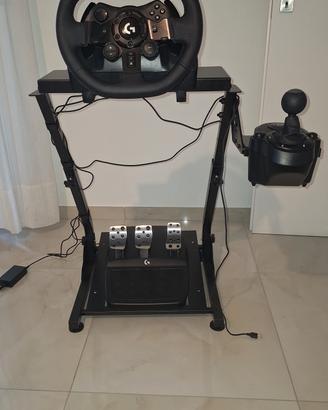 volante logitech g923 e pedali cambio e staffetta
