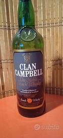 Whisky Clan Campbell anni '80.