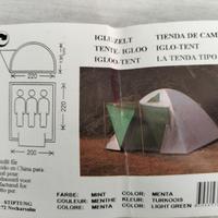 tenda igloo 3 posti 