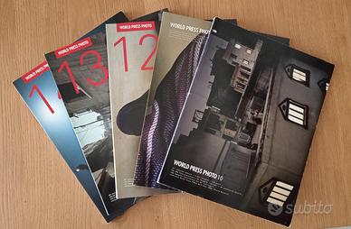 World Press Photo 5 libri anni 2010/11/12/13/14