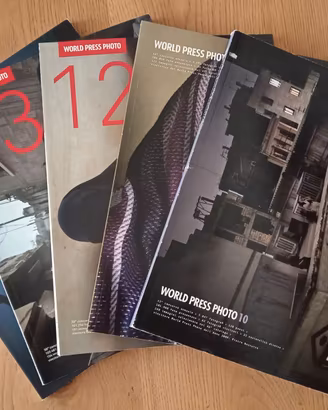 World Press Photo 5 libri anni 2010/11/12/13/14