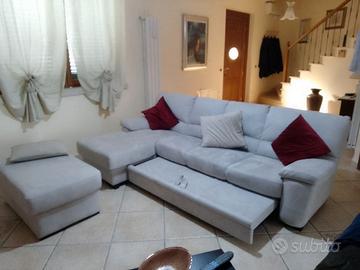 Divano letto reversibile con penisola