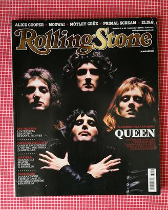 Rivista ROLLING STONE - SETTEMBRE 2008 NR.59 QUEEN