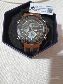 Orologio Martyn Line Dual Time Chronograph. Nuovo 