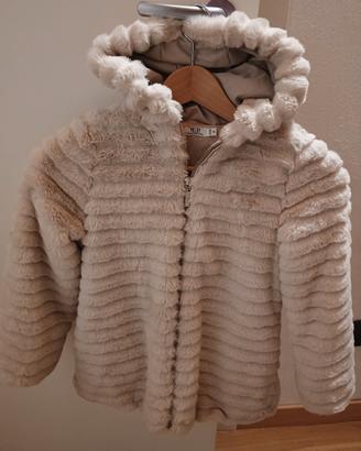 pelliccia bimba 8 anni