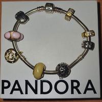 Bracciale Pandora Argento con selezione di 8 Charm