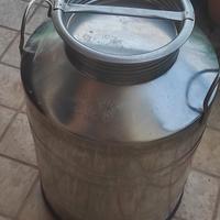 fusto olio oliva 50 litri acciaio
