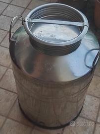 fusto olio oliva 50 litri acciaio