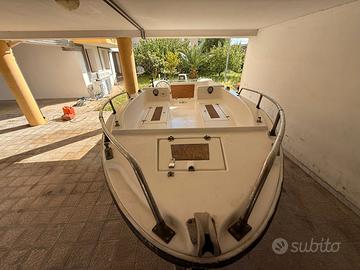 Barca ombrina 5 metri con carello omologato