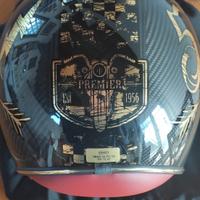 Casco Jet Premier Vintage Carbon NX Gold Tg S