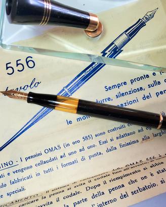 Omas Extra 556 Stilografica Stiloforo Vintage 