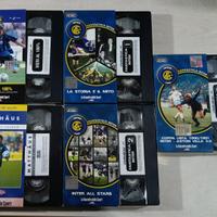 Lotto Stock 5 VHS INTER FC Internazionale Milano