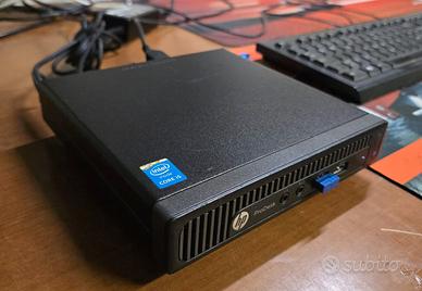 ⭐️Mini Pc Fisso HP-IntelCorei5-SSD256GB-WIN11PRO⭐️