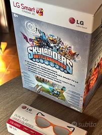 Skylanders Battleground Lg Smart Tv + Dual Glasses