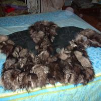 Giacca in code di volpe