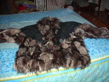 Giacca in code di volpe