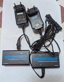 HDMI EXTENDER ETHERNET LAN OVER CAT5E/6 60 metri