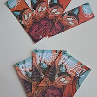 4 Segnalibri e 3 Cartoline PASTIL, Ghermandi, Eris