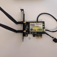 Scheda Wifi Pcie-x1 5g 2,4g Bluetooth 5.0