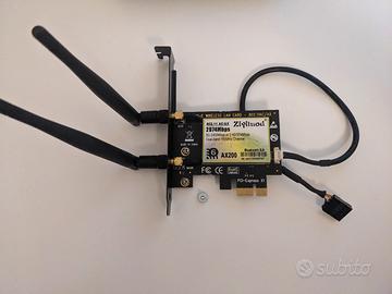 Scheda Wifi Pcie-x1 5g 2,4g Bluetooth 5.0