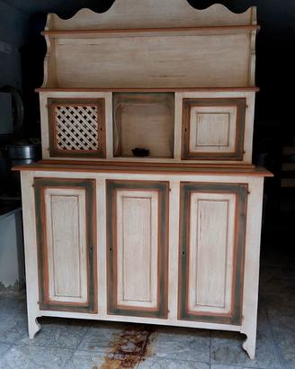 credenza e porta TV angolare in legno