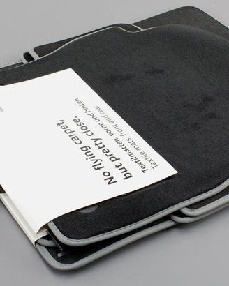TAPPETINI IN MOQUETTE ORIGINALI VOLKSWAGEN - NUOVI