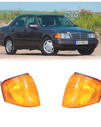 FRECCIE ANTERIORI MERCEDES W202 93-00 VETRO GIALLO