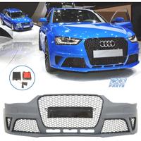 PARAURTI ANTERIORE AUDI A4 B8 11-15 LOOK RS GRIGLI