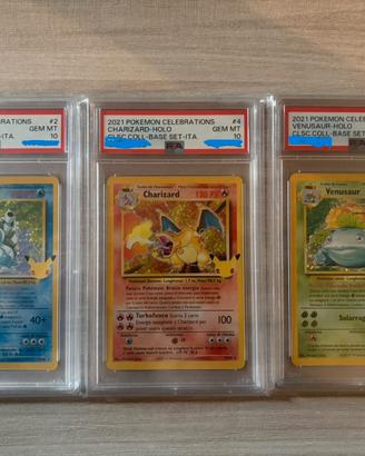 Charizard Blastoise Venosaur Gran Festa