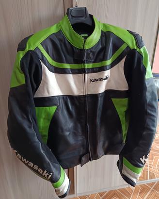 tuta completa divisibile originale Kawasaki ninja