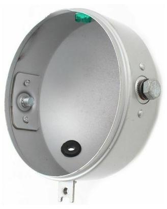 Carcassa faro anteriore grigia Cev 105
