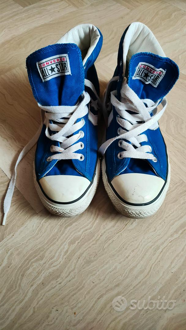 Converse blu clearance elettrico