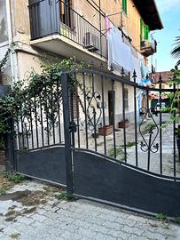 Cancello in ferro battuto