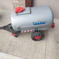 cisterna botte per trattore a pedali