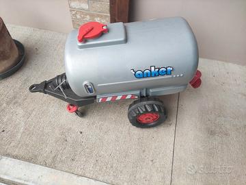 cisterna botte per trattore a pedali