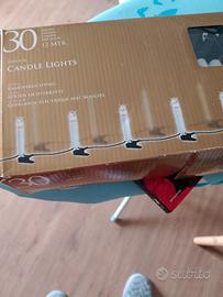 catena luci x albero di Natale 