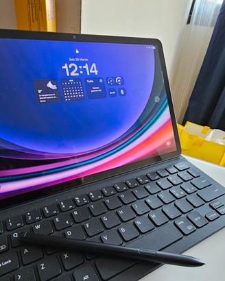 Tablet galaxy s9 + cover tastiera 