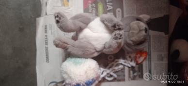 peluche topo con legato 1 pallina 