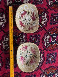 Ciotole ceramica A. Giardini Pesaro dipinte a mano