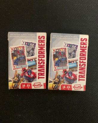 Carte da gioco transformer  hasbro