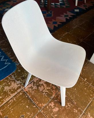 4 sedie ODGER IKEA Bianche