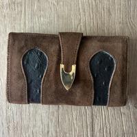 Portafoglio vintage in vera pelle