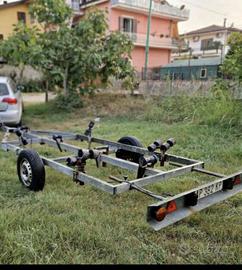 Carrello per varo e alaggio barca fini a 6.00 m