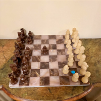 PREGIATAscacchieraPIETRAlavicaONICEvintageANNI60