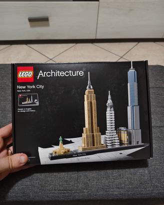 Lego 21028 New York completo di led