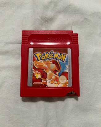 Cartuccia pokemon rosso