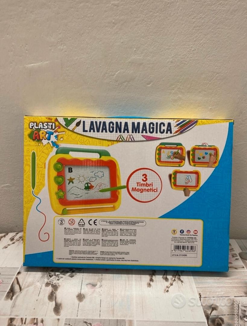 Lavagna Magica Bambini Lavagnetta Magica con Timbri Magnetici