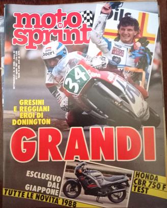 Rivista MOTOSPRINT numero 32 del 1987