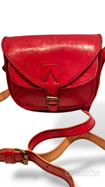 Borsa vintage artigianali Vera pelle Di Capra