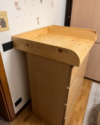 Fasciatoio in legno